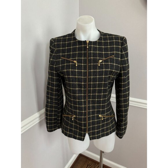 Vintage Irving Samuel Wool Blazer Size 6 - Picture 1 of 4